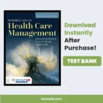 Introduction to Health Care Management Test Bank