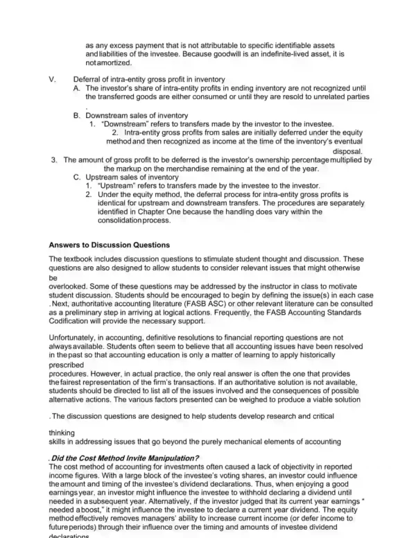SOLUTION MANUAL Advanced Accounting