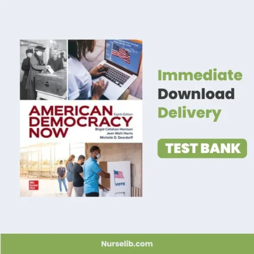 American Democracy Now Test Bank