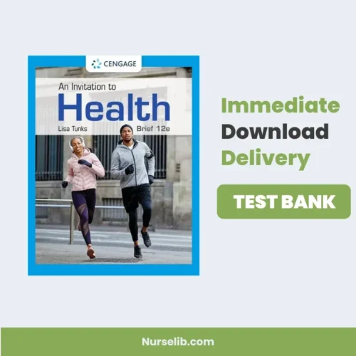Test Bank for an Invitation to Health pdf