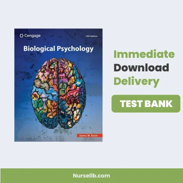 kalat Biological Psychology Test Bank