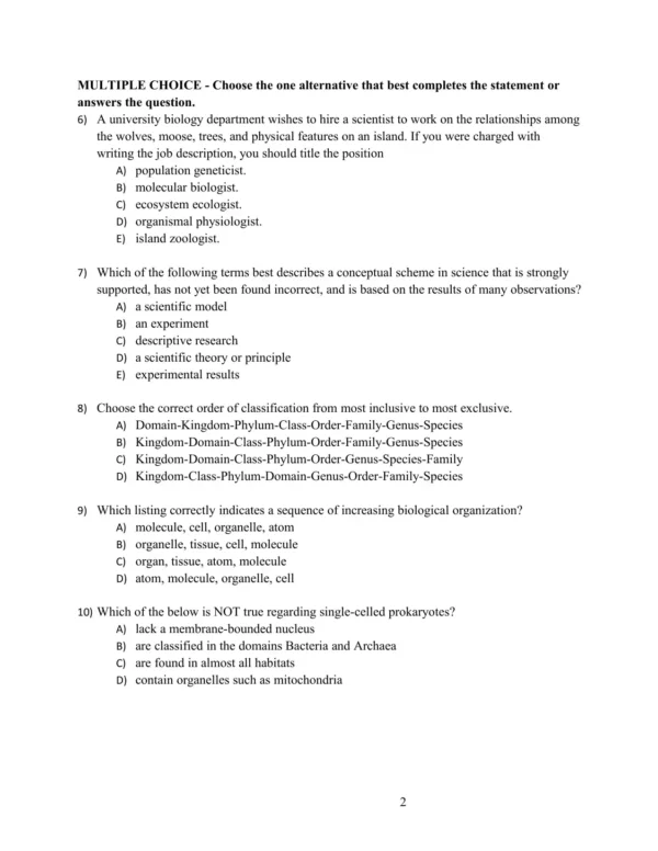 biology test bank​, biology test bank questions​, biology test bank pdf​