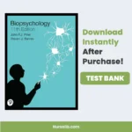 Biopsychology Pinel Test Bank