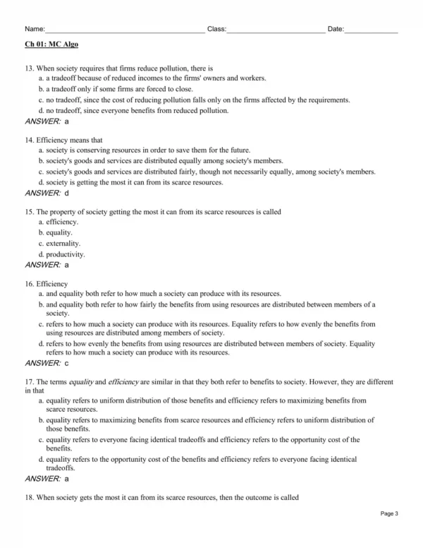 Brief Principles of Macroeconomics Test Bank