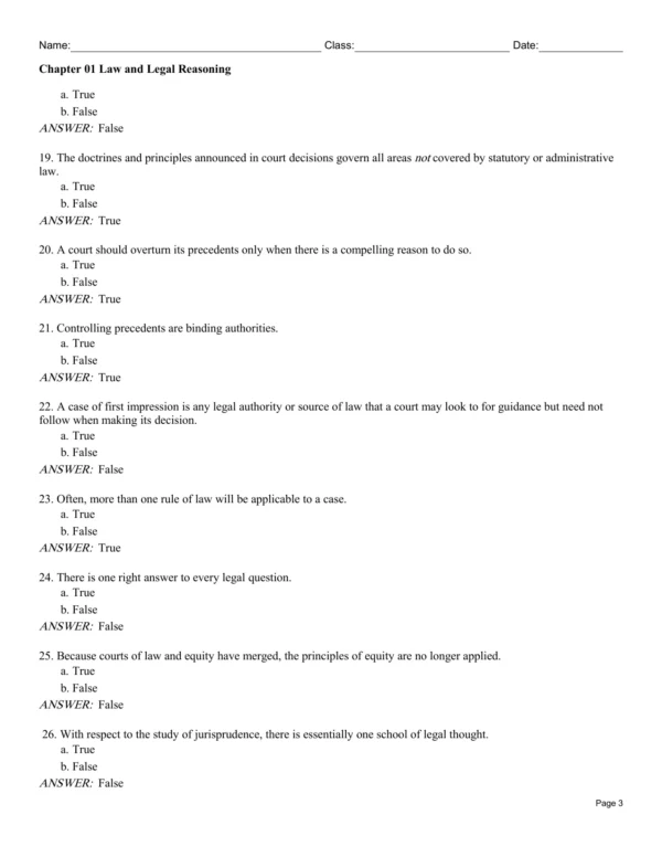 Business Law Text and Cases Test Bank