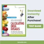 calculating drug dosages test bank​