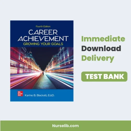 Career Achievement 4th Edition Test Bank