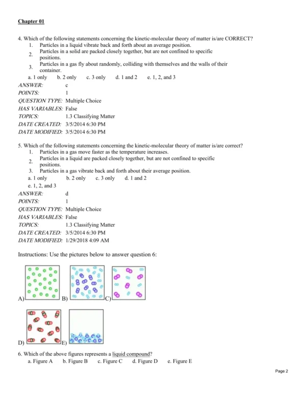 Chemistry and Chemical Reactivity, 11th Edition John C. Kotz Test Bank