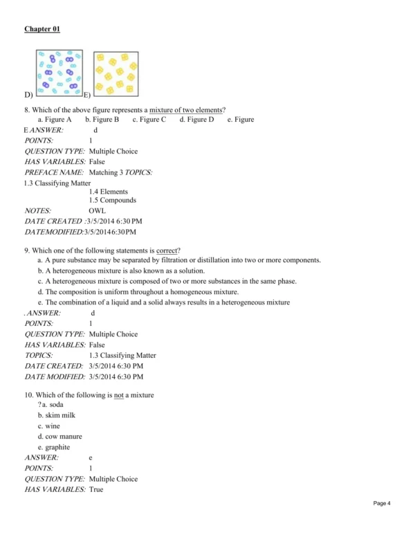 Chemistry and Chemical Reactivity, 11th Edition John C. Kotz Test Bank