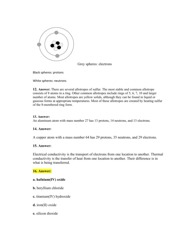 Chemistry the science in Context SOLUTIONS MANUAL PDF
