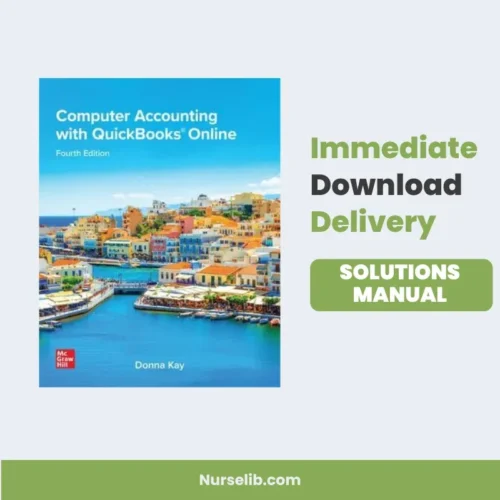 Computer Accounting QuickBooks Online 4th Edition SOLUTION MANUAL