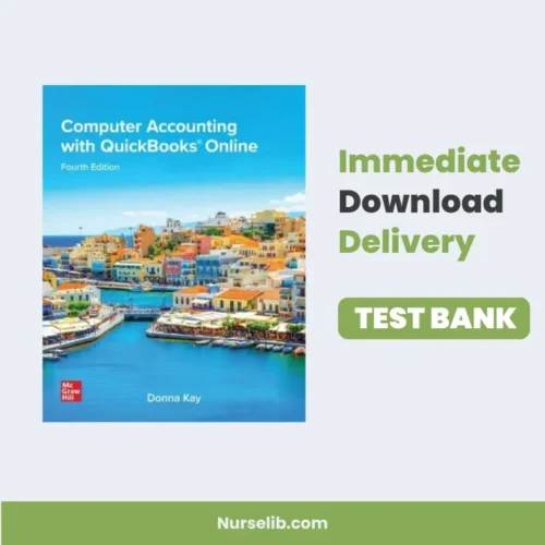 Computer Accounting with QuickBooks Online 4th Edition Test Bank