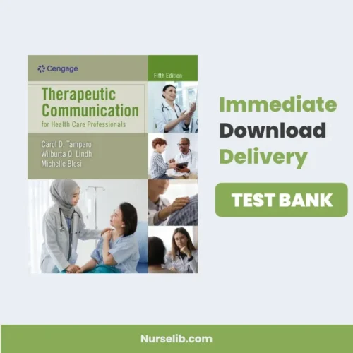 therapeutic communication test bank