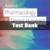 applied pharmacology for the dental hygienist test bank​ by Haveles complete study resource