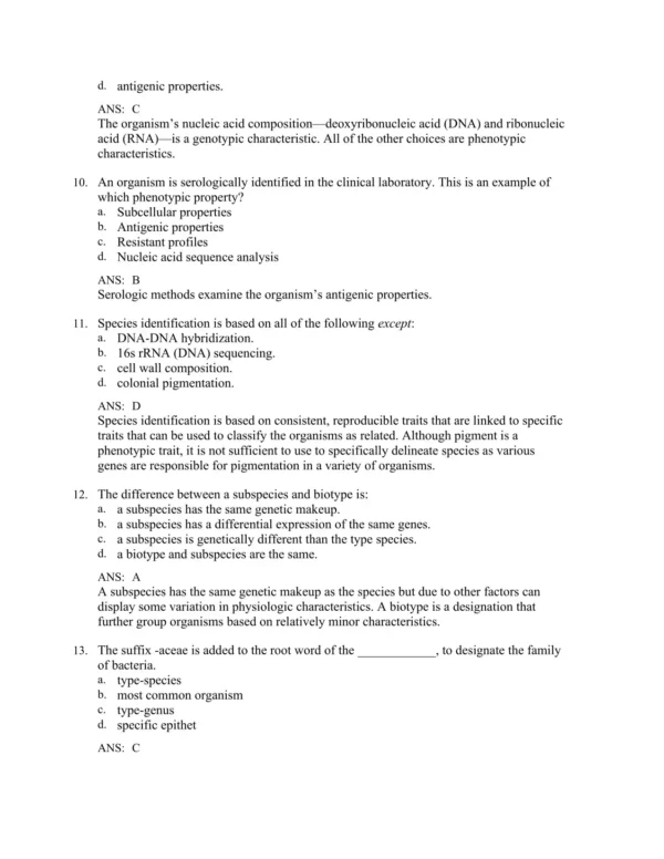 Bailey and Scott's Diagnostic Microbiology, 15th Editionby Patricia Tille Test Bank_Page3.webp-003 Chapter-based microbiology test questions organized by pathogen type and diagnostic principles