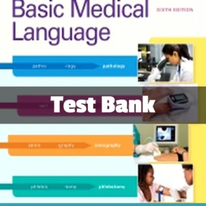 Basic Medical Language 6th Edition Brooks Test Bank complete study resource for nursing and medical terminology