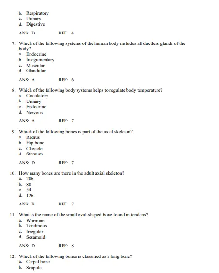 Bontrager's Textbook of Radiographic Positioning 2 Detailed answer rationales explaining correct radiographic positioning and anatomical relationships in diagnostic imaging