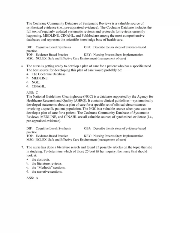 Clinical Nursing Skills and Techniques, 10th Edition by Anne Griffin Perry Test Bank_Page3.webp-003 Chapter-by-chapter nursing skills and techniques exam questions covering all key topics