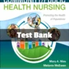 Community Public Health Nursing, 8th Edition by Mary A. Nies Test Bank Community and Public Health Nursing 8th editionTest Bank by Mary A. Nies comprehensive study resource