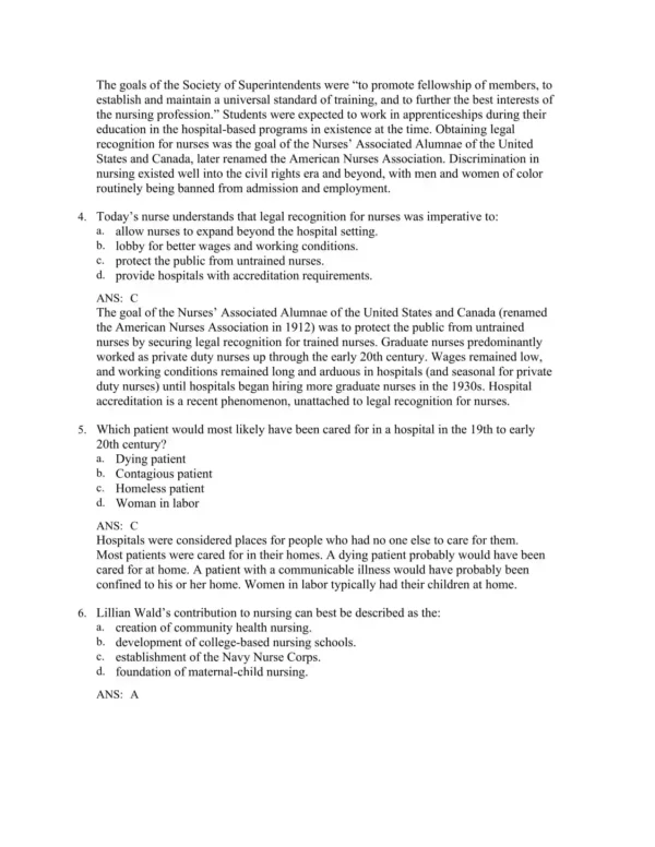 Conceptual Foundations, 7th Edition by Elizabeth E. Friberg Test Bank_Page2.webp-002 Detailed answer rationales explaining correct responses for professional nursing theory and practice questions