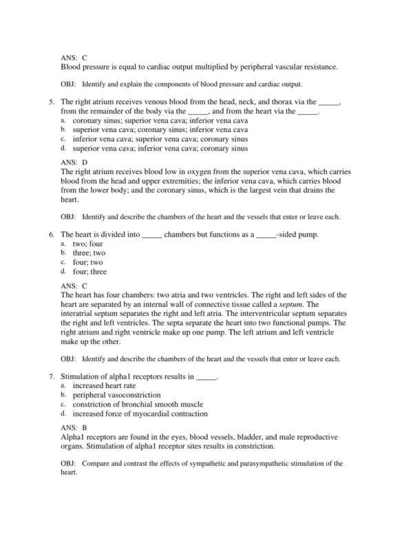 Detailed ECG answer rationales explaining correct and incorrect options to enhance cardiac rhythm understanding