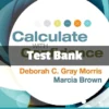 Gray Morris Calculate with Confidence, First Canadian Edition Test Bank calculate with confidence 1st canadian edition test bank by Gray Morris complete study resource