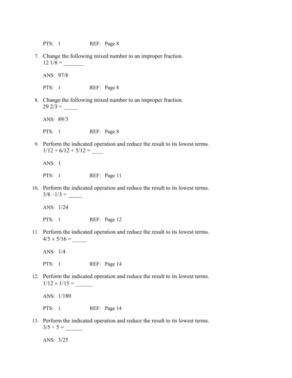 Gray Morris Calculate with Confidence, First Canadian Edition Test Bank_Page2.webp-002 Step-by-step answer explanations with rationales for medication dosage and conversion problems