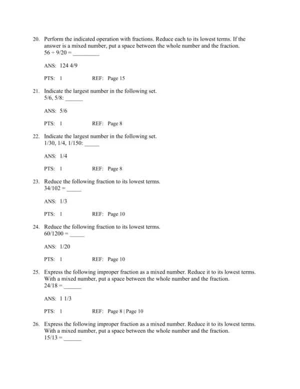 Gray Morris Calculate with Confidence, First Canadian Edition Test Bank_Page4.webp-004 Nursing math practice materials with clinical scenarios and medication safety exercises