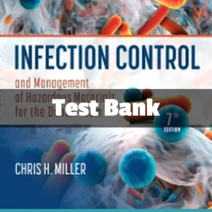 Infection Control and Management of Hazardous Materials for the Dental Team 7e Test Bank Hazardous Materials for the Dental Team Test Bank by Miller