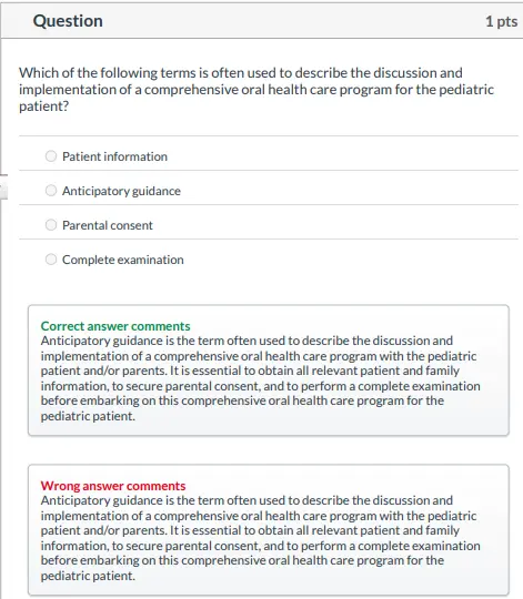 McDonald and Avery Dentistry for the Child 1 Multiple choice pediatric dentistry practice questions covering child oral health and dental procedures