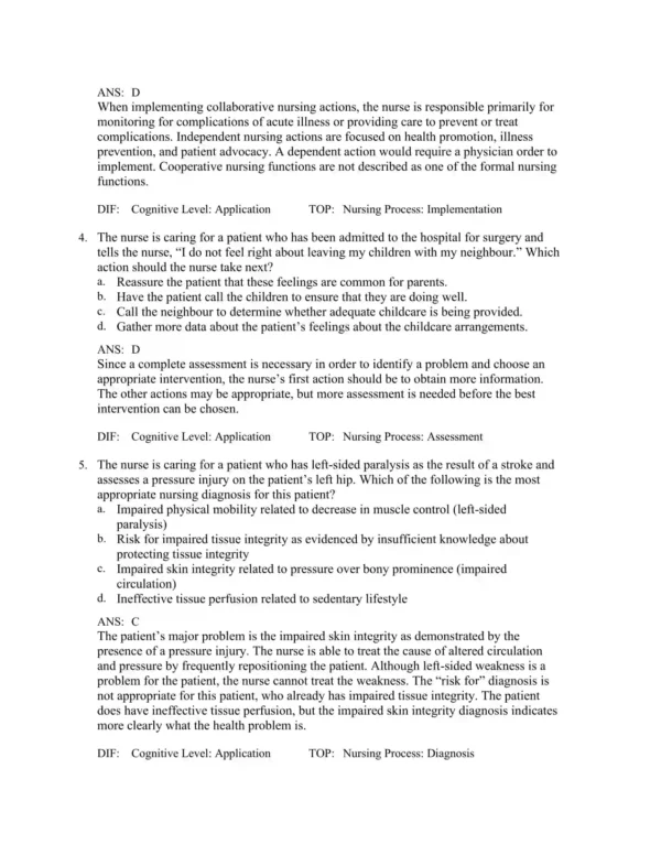 Medical-Surgical Nursing in Canada, 5th Edition by Jane Tyerman Test Bank_Page2.webp-0002 Chapter-based organization of Canadian medical-surgical nursing test questions for structured study