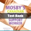 Mosby’s Canadian Textbook for the Support Worker test bank complete study resource