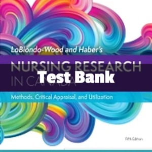Nursing Research in Canada 5th Edition test bank by Mina Singh comprehensive study resource