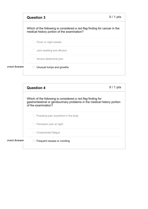 Orthopedic Physical Assessment, 7th Editionby David J. Magee Test Bank_Page2.webp-002 Detailed answer rationales explaining correct responses and clinical reasoning in orthopedic assessment
