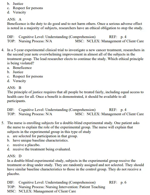 Pharmacology A Patient-Centered Nursing 2 Detailed pharmacology answer rationales explaining correct responses and clinical nursing applications
