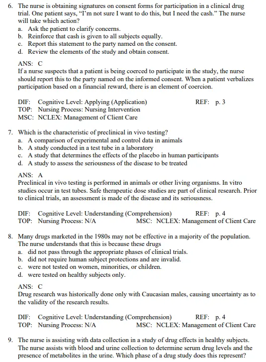 Pharmacology A Patient-Centered Nursing 3 Chapter-based pharmacology exam questions organized for systematic study and exam preparation