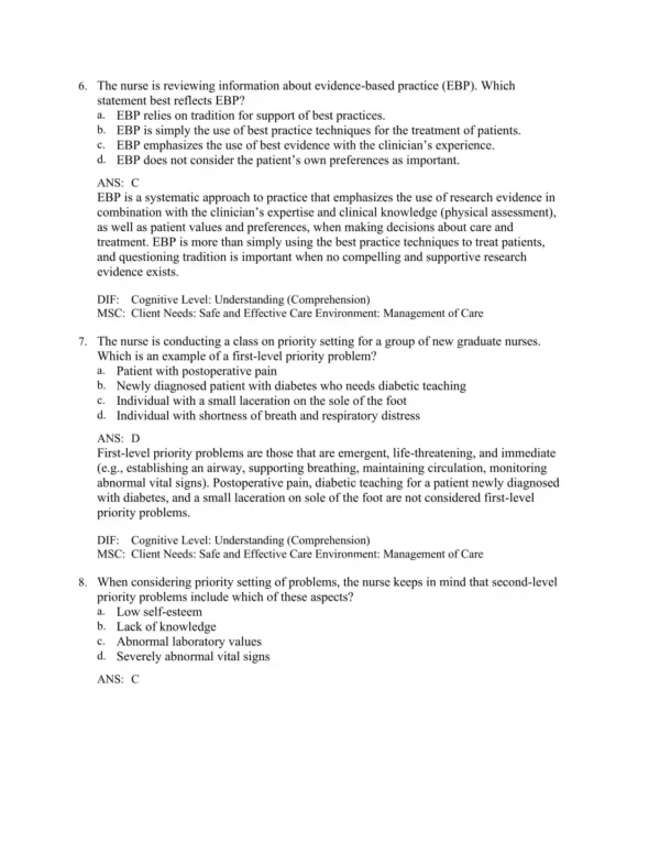 Physical Examination and Health Assessment, 9th Edition by Carolyn Jarvis_Page3.webp-003 Chapter-based organization of nursing exam questions covering body systems and assessment principles
