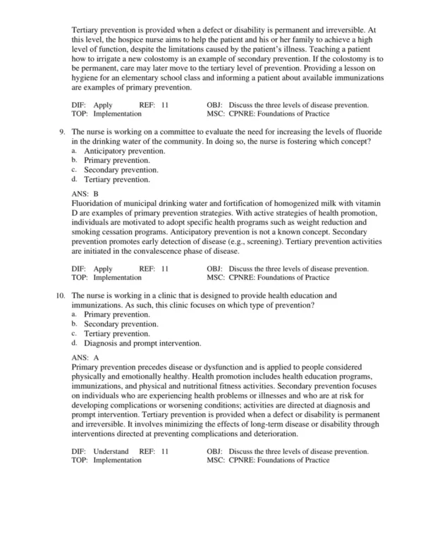 Nursing exam preparation materials featuring clinical scenarios and practice question formats for review