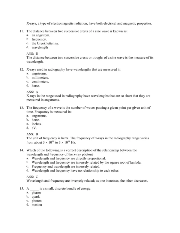 Radiographic Imaging and Exposure, 6th Editionby Terri L. Fauber Test Bank_Page3.webp-003 Radiography exam preparation materials with exposure calculation exercises and imaging safety review questions