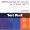 Radiographic Pathology for Technologists 5th Edition test bank by Nina Kowalczyk complete radiologic study resource
