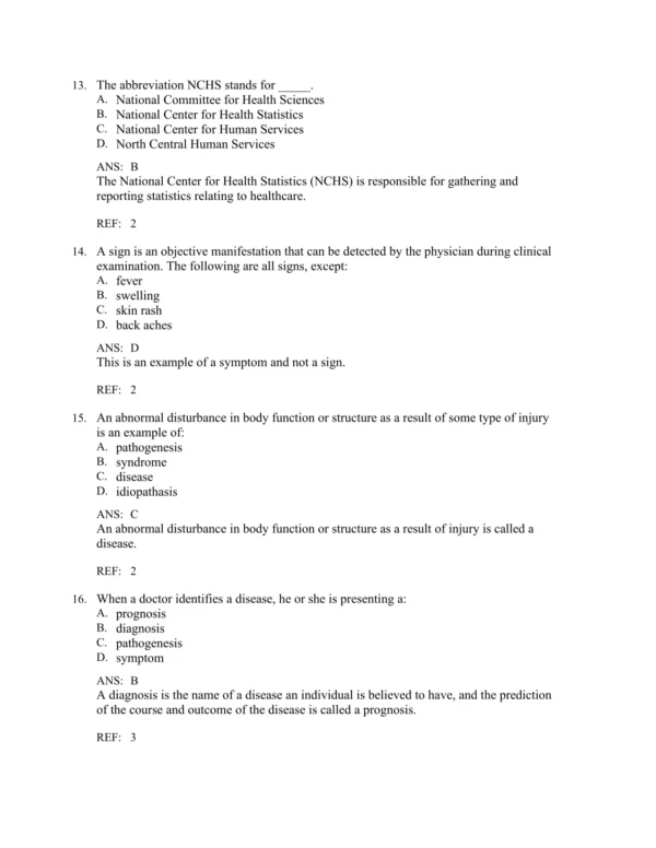Multiple choice radiologic pathology practice questions covering disease identification and image analysis