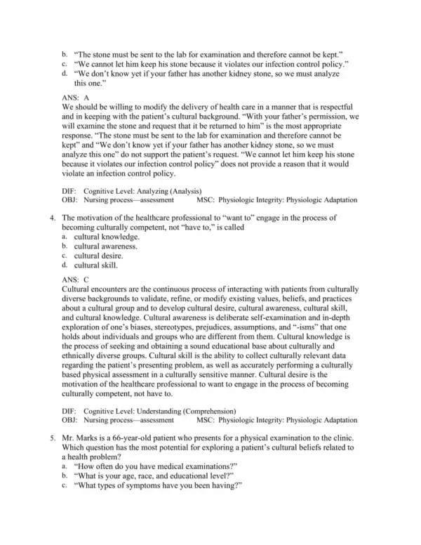Seidel's Guide to Physical Examination, 10th Editionby Jane W. Ball Test Bank_Page2.webp-002 NCLEX-style multiple choice physical assessment practice questions with patient examination scenarios