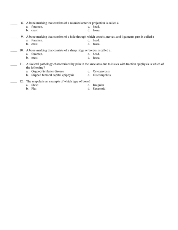 Test Bank For Clinical Kinesiology And Anatomy 6th Edition Lynn S. Lippert 4 Kinesiology exam preparation materials with applied movement questions and anatomical study content