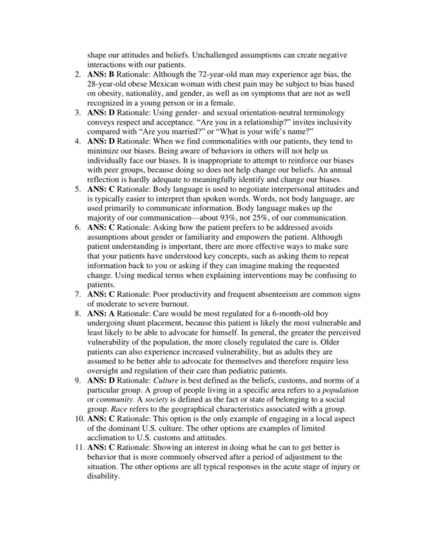 Test Bank For Mobility In Context 5 Mobility in Context 3rd Edition test bank for patient care and rehabilitation skill development