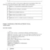 Nursing study materials including exam preparation questions and clinical case scenarios for maternal and pediatric topics
