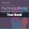 essentials of psychiatric mental health nursing test bank varcarolis​ complete study resource