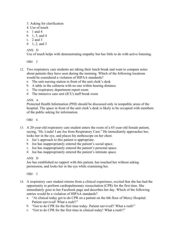 Wilkins' Clinical Assessment in Respiratory 4 Chapter-based respiratory care exam questions organized for systematic clinical study