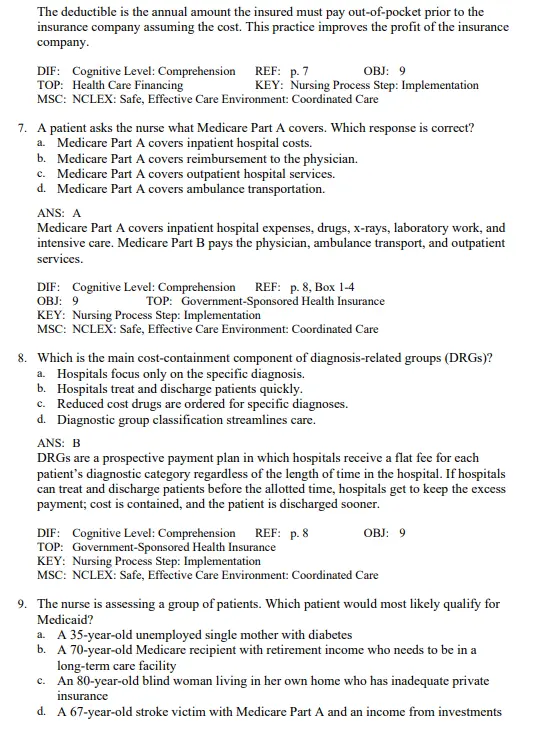 deWit’s Medical-Surgical Nursing 4th Edition by Holly Stromberg Test Bank 3 Chapter-based med-surg exam questions organized by system for structured review and study planning