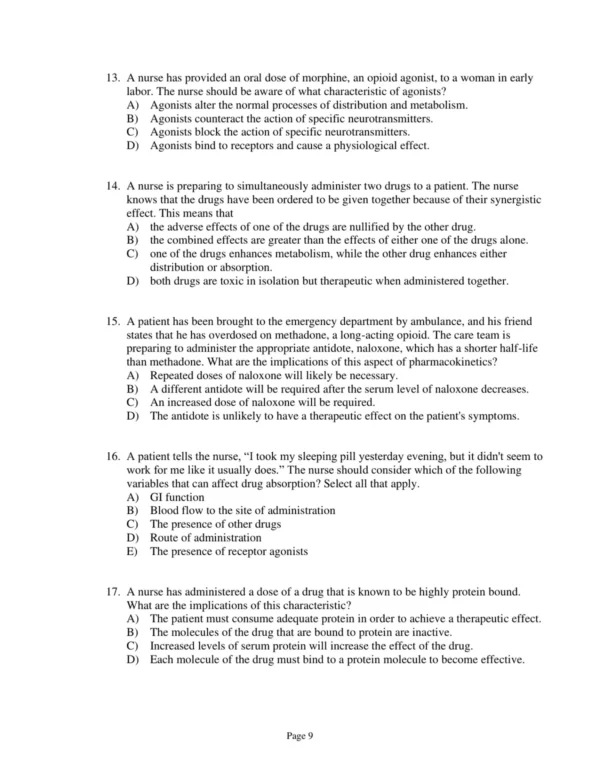 Test Bank For Abrams' Clinical Drug Therapy 10th Edition Geralyn Frandsen