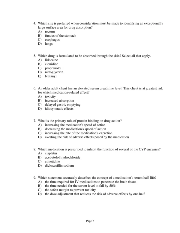 Test Bank For Abrams' Clinical Drug Therapy Rationales For Nursing Practice3 Test Bank For Abrams' Clinical Drug Therapy Rationales For Nursing Practice Eleventh Edition Geralyn Frandsen